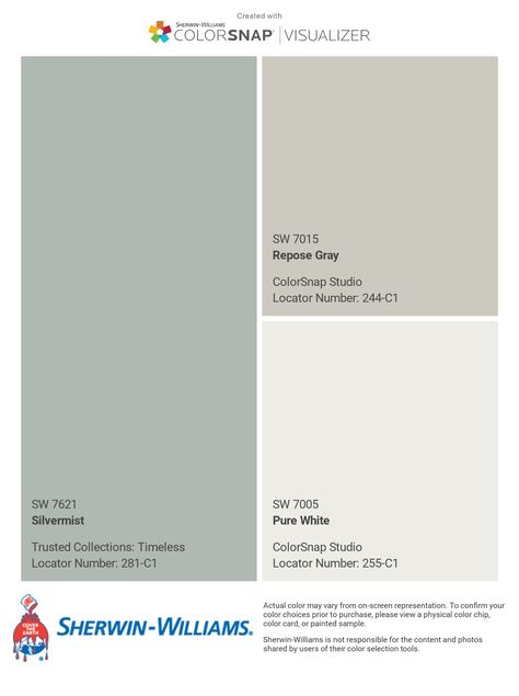 I just created this color palette with the Sherwin-Williams ColorSnap® Visualizer app on my Android phone. What do you think? You can learn more about ColorSnap Visualizer and get it on your phone free by visiting https://www.sherwin-williams.com/content/colorsnap.html. Sherwin Williams Contented Color Palette, Sherwin Williams Pure White Color Palette, Neutral Ground Sherwin Williams Coordinating Colors, Sherwin Williams Contented, Contented Sherwin Williams, Italian Style Home, Top Paint Colors, Living Room Wall Color, Trending Paint Colors