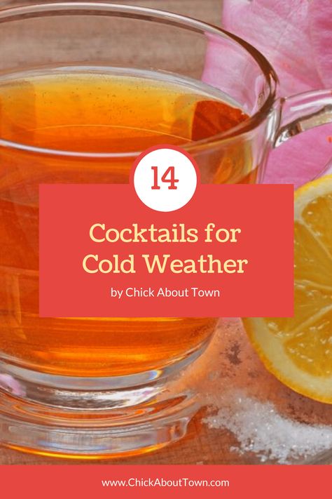 14 Best Cold Weather Beverages • Chick About Town Cold Weather Cocktails, Tea Punch Recipe, Hot Alcoholic Drinks, Brandy Milk Punch, Brandy Drink, Cold Weather Drinks, Milk Punch, Warm Cocktails, Breakfast Cocktails