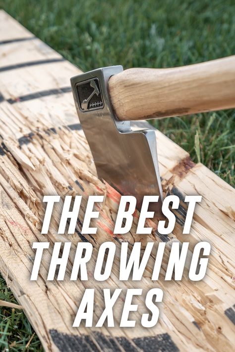 Ace Throwing Target Diy, Ax Throwing Backyard, Ax Throwing Target Diy, Ax Throwing, Throwing Hatchet, Antler Knife, Diy Yard Games, Throwing Games, Outside Games