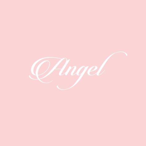 Angel, Writing, Pattern, Pink, White