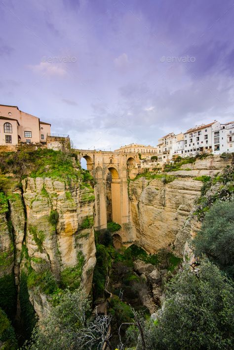 Ronda Spain, Bridge City, Arch Architecture, Spain Spanish, Mountain Nature, Travel History, Grain Of Sand, Valley View, Places To Be