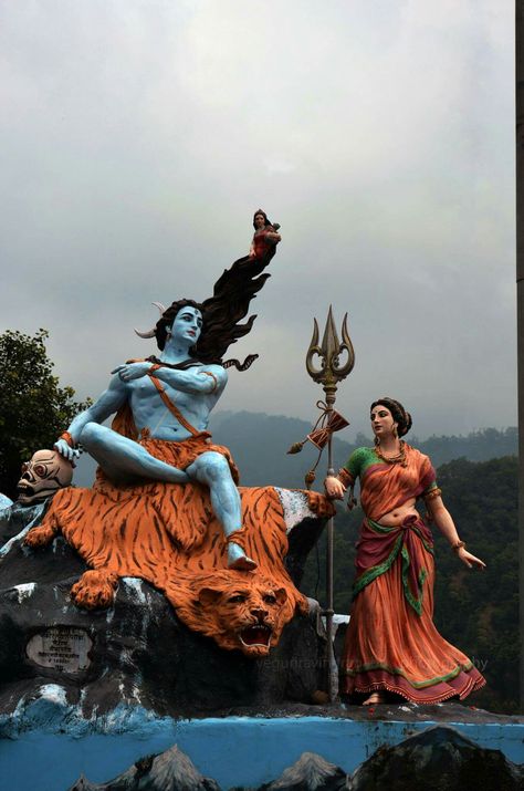 Shiva parvati Gangadhar Shiv, Shiv Parvati Photo, Mahakal Background, Shivratri Photo, Rudra Shiva, Shiv Parvati, Ganpati Bappa Photo, Lord Mahadev, Wallpaper For Android