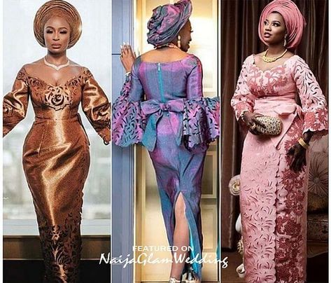 10 Fancy Wrapper-Gown and Iro-Gown Styles Every Woman Should Have - NaijaGlamWedding Gown Wrapper Ankara, Iro Wrapper Skirt, Iro Gown Ankara Styles, Skirt Wrapper Style Lace, Nigerian Wrapper Styles, Latest Wrapper Gown Styles, Iro Gown Lace Styles Latest, Ankara Wrapper Gown Styles, Iro Gown Ankara