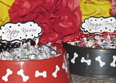 dog party candy Dalmatian Birthday Party, 101 Dalmations Party, Dalmatian Birthday, Dalmatian Party, Doggy Treats, 101 Dalmations, Dog Birthday Party, Baby Boy 1st Birthday, 10th Birthday Parties