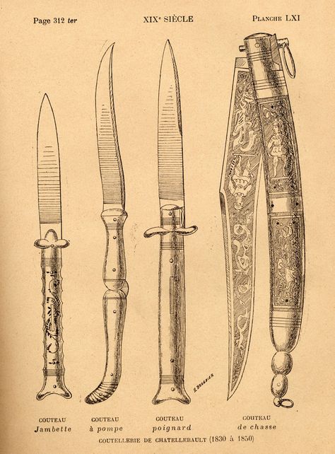 Old knife Vintage Knife Illustration, Victorian Knife, Knife Reference, Knife Sketch, Medieval Tools, Old Knife, Knife Aesthetic, Vintage Knife, Knife Drawing