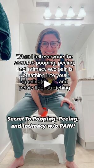 51K views · 924 reactions | Do you know how to use diaphragmatic breathing to BREATHE your poop out and avoid pushing, straining, and/or breathe holding to prevent and manage hemorrhoids, fissures, and constipation?!🤯⬇️

Not to mention helping with painful intimacy and pain with tampons!🙌🙌🙌

Are you sitting on the toilet longer than 5-10 minutes for a bowel movement?💩

Pooping should be completed within seconds to a few minutes!💩

Yes, even sitting for 5 minutes is a very long time. 

One of the most common mistakes I see with patients is difficulty breathing into the pelvic floor.

You want to try to INHALE your POOP out!

Avoid pushing your poop out and straining to prevent injury and tearing to your butt hole!❌

You want to limit the amount of “wear and tear” on your butt hole esp Diaphragmatic Breathing, Difficulty Breathing, Bowel Movement, Healthy Juices, Pelvic Floor, Injury Prevention, Keto Diet, Did You Know, Hold On