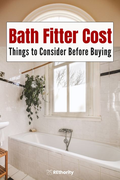 Are you thinking of upgraded your bathroom with a new bath fitter, but not sure if it's worth the price? There are many factors you should consider before purchasing a bath fitter, such as cost, quality, and installation time. In this article, we'll break down the cost of a bath fitter, and provide you with the information you need to make the best decision for your home. Bathfitters Before And After, Bath Fitters, Unique Tile Patterns, Home Depot Projects, Bathtub Liners, Bath Fitter, Bathtub Enclosures, Old Bathtub, Marble Tub