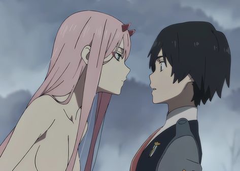 Zero Two Hiro, Zero Two And Hiro, Jocelyn Flores, Zero Two, Darling In The Franxx, Anime Ships, Guys And Girls, Anime Love, No. 2