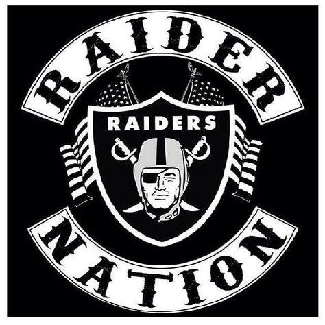 RAIDER NATION Raiders Tattoos, Oakland Raiders Wallpapers, Oakland Raiders Images, Oakland Raiders Fans, Raiders Nation, Raiders Wallpaper, Raiders Stuff, Oakland Raiders Logo, Raiders Baby