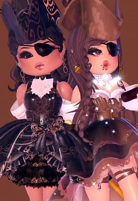 A Pirates Life Outfit Royal High, Steampunk Outfits Royale High, Royale High Steampunk Style, Pirate Royale High Outfit, Royal High Pirate Outfit, Royale High Cat Outfits, Matching Royale High Halloween Outfits, Dark Royale High Outfits, Pirate Outfit Royale High