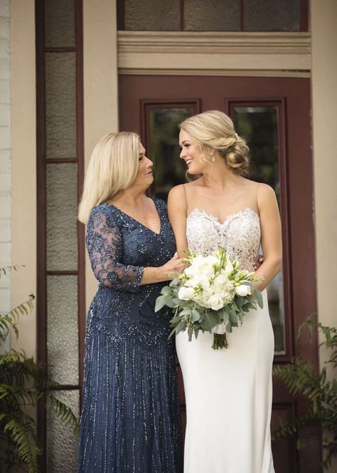 Mother Daughter Wedding, Family Dress, Mob Dress, Brides Mom, Mother Of Bride Outfits, Mother Of The Bride Gown, Mother Wedding Dress, Mother Of The Bride Outfit, Blue Wedding Dresses