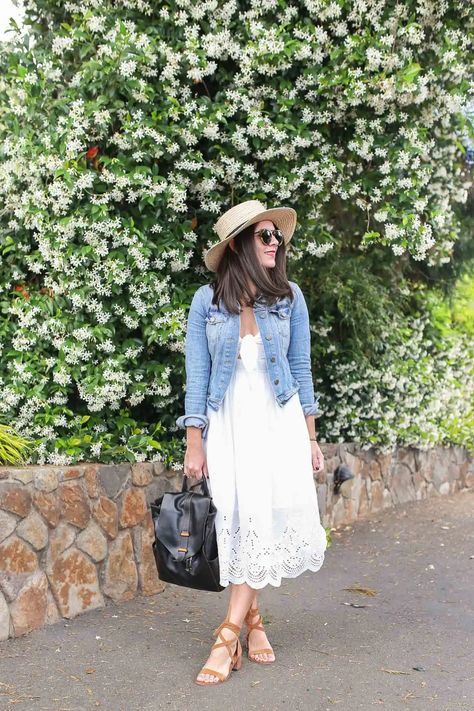 Wine Country Outfit, Pretty White Dresses, Country Outfit, Classy Summer Outfits, Spring Look, Classy Fashion, Mode Casual, Girls Weekend, Simple Fashion