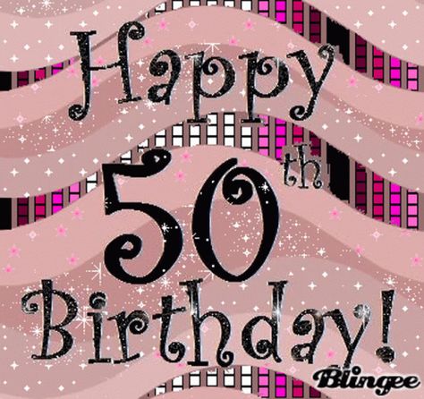 Happy50th Birthday Happy Birthday GIF - Happy50thBirthday HappyBirthday Sparkle - Discover & Share GIFs Happy 50th Birthday Wishes Female, Birthday Wishes Female, Happy Birthday Sparkle, Happy 50th Birthday Wishes, Happy Birthday Wishes For Friend, Funny Happy Birthday Greetings, 50th Birthday Wishes, Birthday Wishes Gif, 50th Birthday Quotes