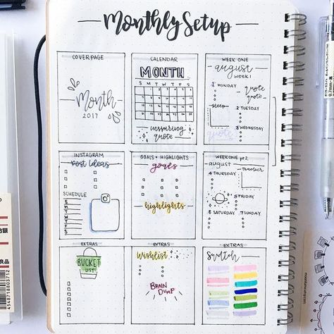 i want to use my bullet journal a lot this coming school year so i wanted to show y'all how i plan to do my monthly setup! ✨// i also added a few extras on others things i could put in my bujo! • • • #bujo#stickers#bujoinspo#monthlyspread#monthlysetup#bulletjournal#bulletjournallove#bujojunkies#bujospread#bujomonthly#bujolife#mildliner#stationary#productivity Diary Maintaining Ideas, Bullet Journal Books To Read, Bullet Journal Banners, Note Inspiration, Bullet Journal Collections, Bullet Journal Calendar, Bullet Journal August, Study Stuff, Bullet Journal Monthly Spread