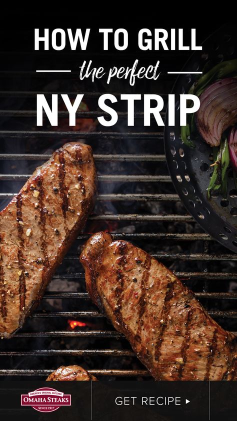 Marinade Grilled Chicken, Chicken Recipes Air Fryer, New York Steak Recipe, Steak On Gas Grill, Ny Strip Steak Recipes, Steak Cooking Chart, Steak Cooking Times, Best Grilled Steak, Ny Steak