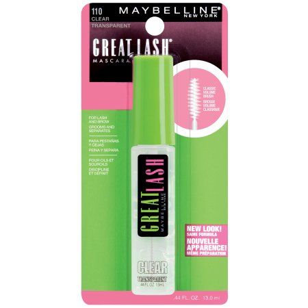 Great Lash Clear Mascara, Maybelline Great Lash Mascara, Mascara Clear, Great Lash Mascara, Maybelline Great Lash, Green Mascara, Diy Mascara, Clear Mascara, Maybelline Mascara