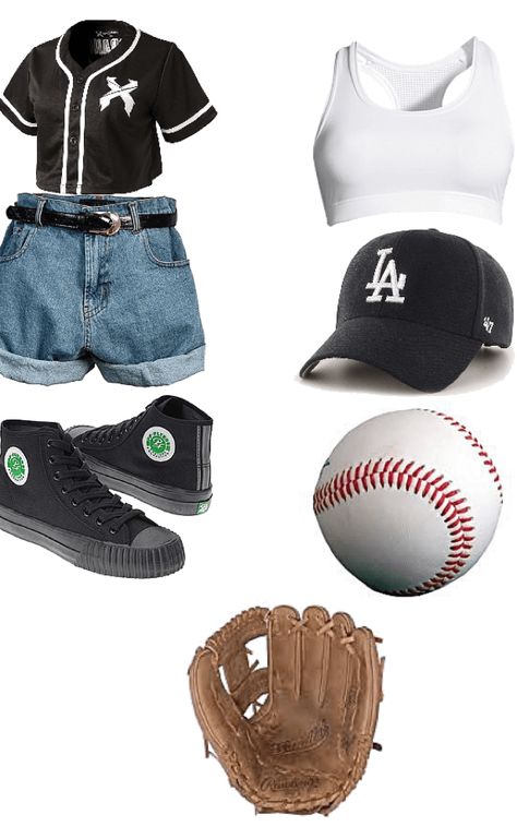 Sandlot Outfits Style, The Sandlot Outfit Ideas, Sandlot Outfit Ideas, Baseball Inspired Outfits, The Sandlot Outfits, Sandlot Inspired Outfits, The Sandlot Costumes, Sandlot Outfits, Girl Baseball Outfit