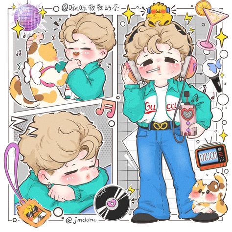 Jimin Illustration, Boy Fanart, Jimin Baby, Chibi Bts, Funny Illustrations, Fanart Bts, Bts Art, Jimin Fanart, Swag Art