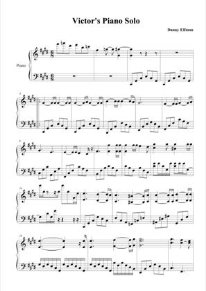 Victor's Piano Solo - The Corpse Bride Free Piano Sheet Music PDF Corpse Bride Piano Sheet Music Letters, Corpse Bride Piano Sheet Music, Corpse Bride Piano, Meme Messi, Piano Funny, Piano Sheet Music Letters, Human Sacrifice, The Corpse Bride, Free Piano Sheets