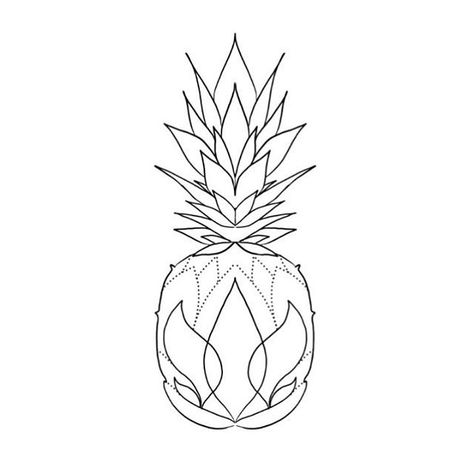 Hawaiian Tattoo Traditional, Pinapple Tattoos, Hawaiian Tattoos, Hawaii Tattoos, Pineapple Tattoo, Polynesian Tattoos, Small Tattoos With Meaning, Hawaiian Tattoo, Shoulder Tattoos