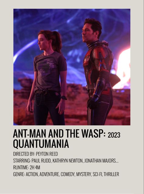 Ant Man Poster, Ant Man Movie, Avengers Movie Posters, Ant Man And The Wasp Quantumania, Indie Movie Posters, Film Polaroid, Marvel Movie Posters, Ant Man And The Wasp, Antman And The Wasp