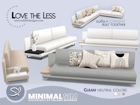 Living Room Sims 4, Sims 4 Cc Furniture Living Rooms, Sims 4 Beds, Living Sofa, Urban Living Room, Resource Furniture, Sims 4 Challenges, Mod Furniture, The Sims 4 Pc