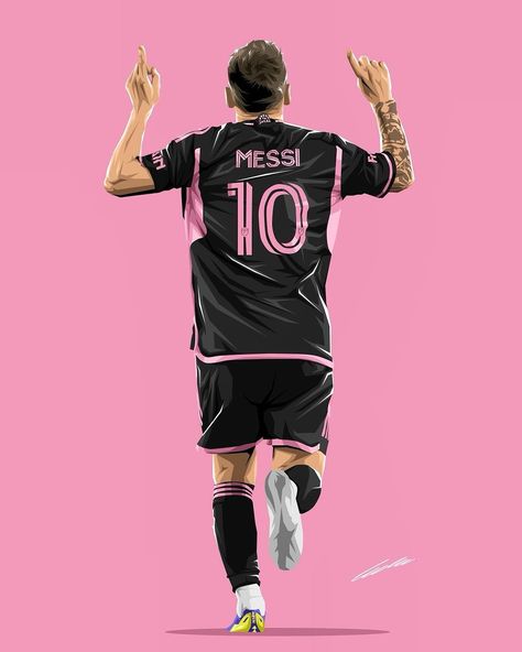 Champions League Poster, Joker Artwork, Soccer Art, Messi And Neymar, Football Art, Messi 10, Leo Messi, Custom Trucks, Lionel Messi