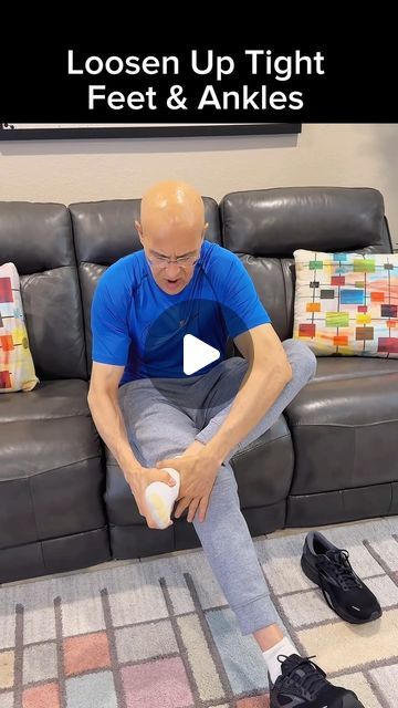 Alan Mandell on Instagram: "Loosen Up Your Stiff Feet and Ankles!  Dr. Mandell" Motivational Doc, Dr Mandell, Stretching Exercises, Stretching, On Instagram, Instagram