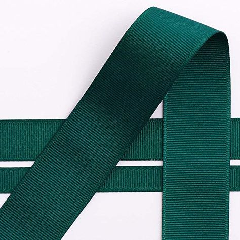 New Dark Green Grosgrain Ribbon 10mm x 10mt Grosgrain Ribbon, Dark Green, Rolls, Free Delivery, Home Improvement, Ribbon, Green