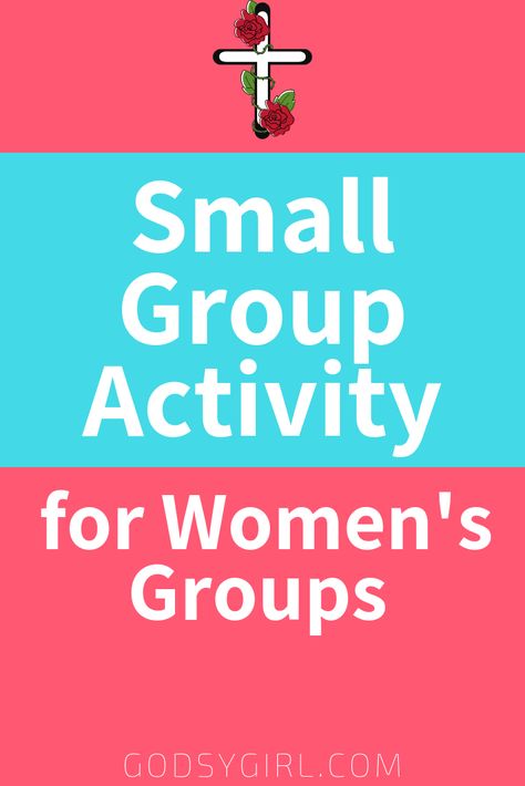 A fun women's group activity idea that will make women ponder the subject. Moms Group Activities, Womens Group Activities, Church Group Activities, Ladies Devotional, Women Empowerment Activities, Women Meeting, Women Small Group, Group Activities For Adults, Small Group Activity