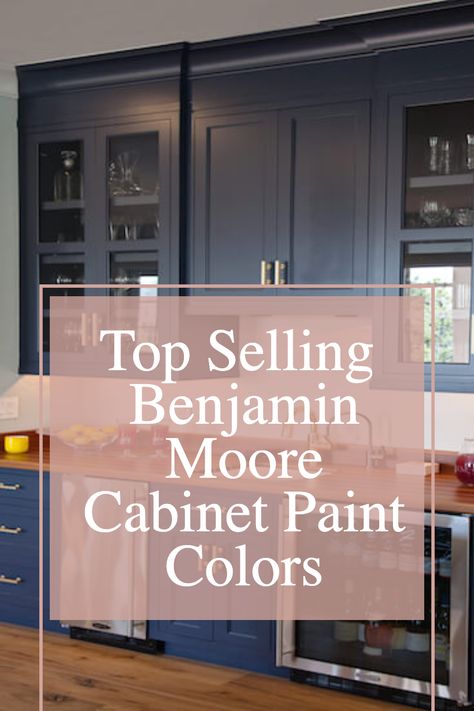 Looking for the perfect kitchen cabinet paint colors for your home? 🏡 Check out our list of the most stylish and trendy Benjamin Moore Cabinet Paints for 2024! 😍 From bold to subtle, there's a shade for every taste! 🌈 Click to see more! 👉 Best Color For Kitchen Cabinets Paint, Best Benjamin Moore Kitchen Cabinet Colors, Wolf Gray Benjamin Moore Cabinets, Kitchen Cabinet Paint Colors Benjamin Moore, Paint Colors For Bar Cabinets, Bm Kitchen Cabinet Paint Colors, Benjamin Moore Painted Cabinets, Kitchen Paint Remodel, Rainy Afternoon Benjamin Moore Cabinets