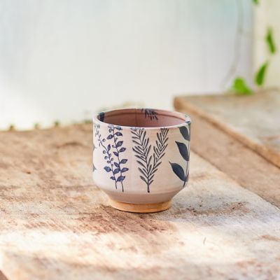 Ceramic Stool, Indigo Floral, Trough Planters, Herb Pots, Bhldn Weddings, Canopy Outdoor, Garden Accessories, Outdoor Garden Furniture, Ceramic Planters