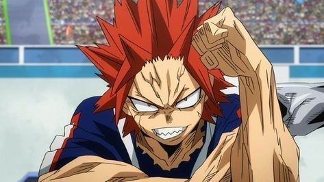 Villain Kirishima, Rock Boy, Eijirou Kirishima, Kirishima My Hero Academia, Real Mermaids, Anime Men, Kirishima Eijirou, Class 1 A, Anime Screenshots