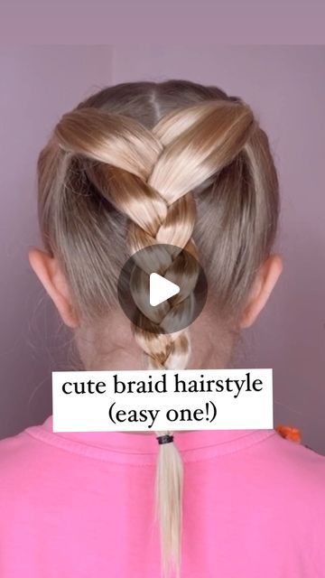 Ronaldo New Hairstyle, Kids Bob Haircut, Easy Hairstyles For Kids, Fine Hair Styles For Women, Hairstyle Easy, Girl Hair Dos, Easy Hairstyles For Thick Hair, Braid Hairstyle, Short Homecoming Hair