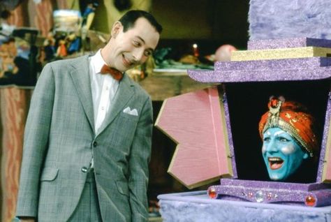 Jombie granting a wish for Pee Wee Playhouse Decor, Pee Wee's Playhouse, Paul Reubens, Walt Disney Imagineering, Cassandra Peterson, Pee Wee Herman, Childrens Tv, Disney Imagineering, Pee Wee