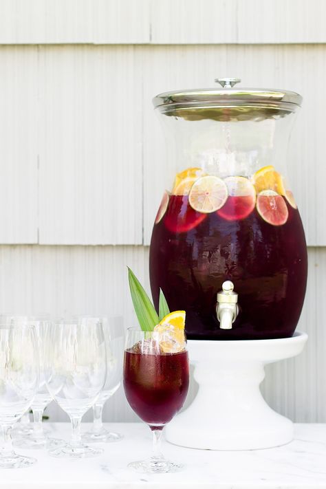 Colleen Jeffers of the Good Drink shares her classic red sangria recipe with Pottery Barn. Red Sangria Recipe, Red Sangria Recipes, Sangria Ingredients, Sangria Wine, Sangria Recipe, Summertime Drinks, Red Sangria, Canned Pineapple, Sangria Recipes