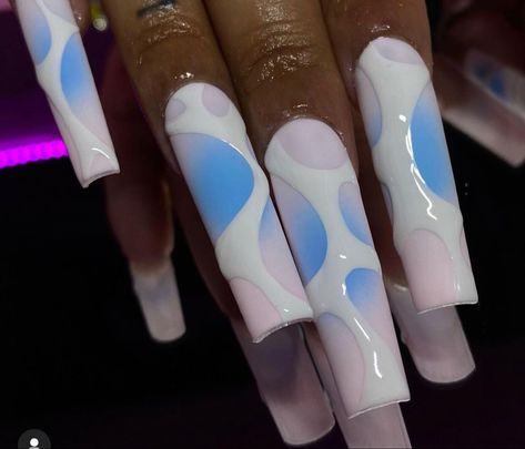 Water Nails, Airbrush Nails, May Nails, Nails Design With Rhinestones, Vibrant Nails, Luxury Nails, Fire Nails, Pretty Acrylic Nails, Long Acrylic Nails