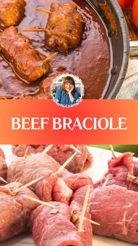 Barefoot Contessa Beef Braciole Italian Steak Rolls Braciole Recipe, Beef Braciole Recipe Slow Cooker, Italian Rolled Beef, Beef Braciole Recipe Giada, Beef Bricole Braciole Recipe, Italian Beef Braciole Recipe, Braciole Recipe Italian Crock Pot, Buddy Valastro Recipes, Bricole Italian