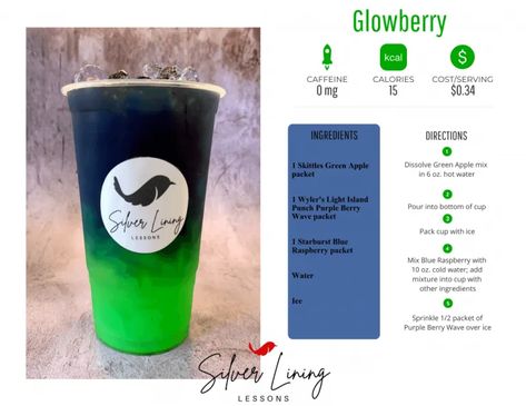 Glowberry – Caffeine Free – Silver Lining Lessons Silver Lining Lessons, Boosted Tea, Water Flavors, Bomb Drinks, Raspberry Drink, Herbalife Teas, Lucky Food, Energy Tea Recipes, Tea Recipes Diy