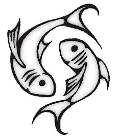 fish swimming in opposite directions; the symbol of pisces Pisces Symbol, Pisces Constellation Tattoo, Pisces Tattoo Designs, Astrology Tattoo, Pisces Fish, Pisces Constellation, Fish Symbol, Pisces Tattoos, Zodiac Sign Tattoos