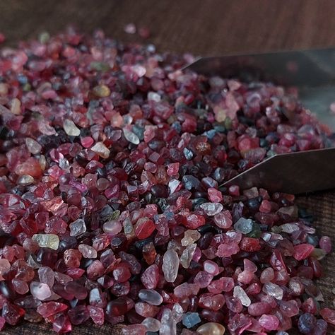 Attractive 100 Pieces Multi Spinel Rough/Raw Spinel Crystal/Loose Multi Spinel Rough/Multi Spinel Uneven Gem Stone/Burma Spinel/ 3 To 5 Mm.. Spinel Crystal, Mogok, Gem Stone, Red Peppercorn, Precious Stones, Multi Color, Gems, Gemstones, Crystals