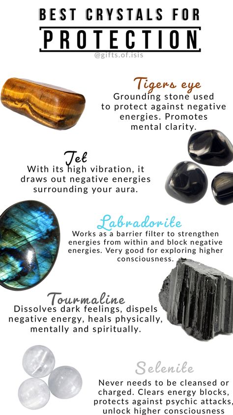 Crystal Intentions, Crystals For Protection, Best Healing Crystals, Sleeping Night, Crystal Healing Chart, Crystal Uses, Crystal Vibes, Best Crystals, Crystals Healing Properties