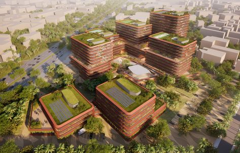 Siemens Healthineers, Investment In India, India Architecture, Architectural Competition, Innovative Architecture, Sustainable City, Great Place To Work, Urban Fabric, Education Architecture