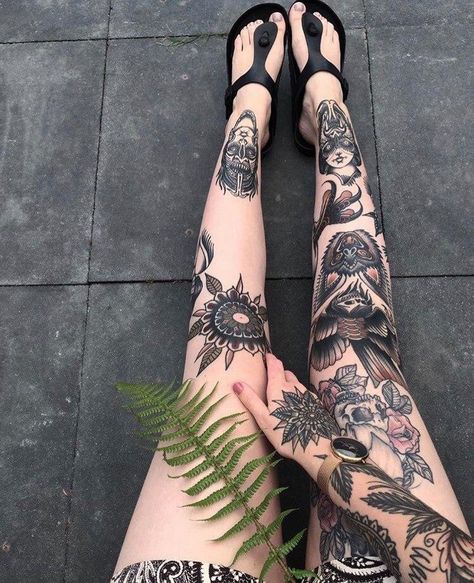 Gothic Tattoo, Old Tattoos, Knee Tattoo, Classic Tattoo, Badass Tattoos, Best Sleeve Tattoos, Great Tattoos, Popular Tattoos, Piercing Tattoo