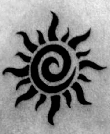 Celtic Swirl Tattoo | Pin Ancient African Tribal Tattoos 1 on Pinterest Swirl Tattoo, Spiral Tattoos, Sun Tattoo Designs, Celtic Tattoo, Sun Tattoos, Celtic Tattoos, Maori Tattoo, Sun Tattoo, Logo Mockup