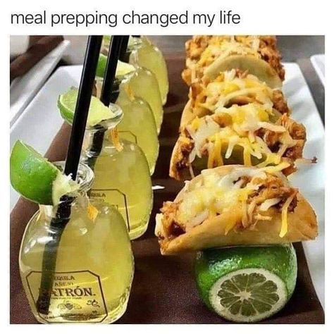 An XXL Sized Collection Of 64 Funny Memes - Funny Gallery Funniest Pictures, Mini Tacos, Tacos And Tequila, Hash Brown, Overnight Oats, Wedding Food, Types Of Food, Tequila, Mexican Food Recipes