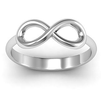 Infinity Ring. Name Rings Silver, Heart Infinity Ring, Name Rings, Rings Silver, Infinity Ring, Name Jewelry, Anniversary Gift For Her, Jewelry Online Shopping, Classic Ring