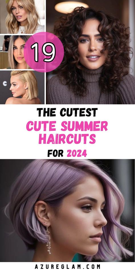 Dive into summer with confidence and style by choosing from our 19 cute summer haircuts for 2024. These trendy haircuts are designed to embrace the new wave of fashion for various hair lengths, including short, medium, and long hair. Whether you're a teen or someone with medium round faces, you'll find cute summer haircuts that suit your unique style. Long Hair Styling Ideas, Summer Haircuts 2024, Cute Summer Haircuts, Teen Girl Haircuts, Haircuts For Teenagers, Long Hair Styling, Hair Styling Ideas, Teen Haircuts