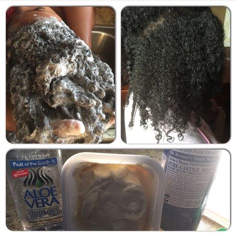 Homemade Shampoo: 2 Tbs Dr Bronners, 2 Tbs Aloe, 2 Tbs Shea Butter Mixture Dr Bronners, Natural Girls, Homemade Shampoo, Beautiful Black Hair, Hair Remedies, Natural Hair Tips, Diy Body, Natural Hair Journey, Kids Hair