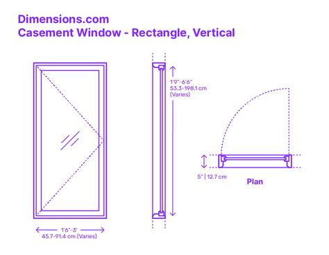 Window Detail Architecture, Hinged Window, Floor Plan Symbols, Architecture Symbols, Window Construction, Door And Window Design, Crittal Windows, Window Dimensions, Human Dimension